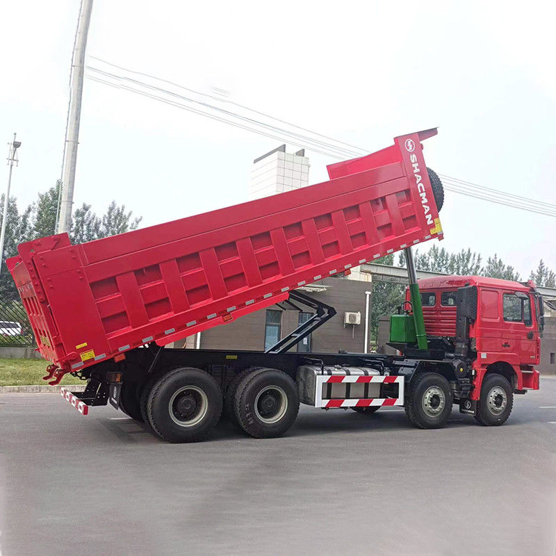 380hp Shacman camião de descarga 4x2 6x4 8x4 camião de despejo usado com 10 número de mudança para a frente