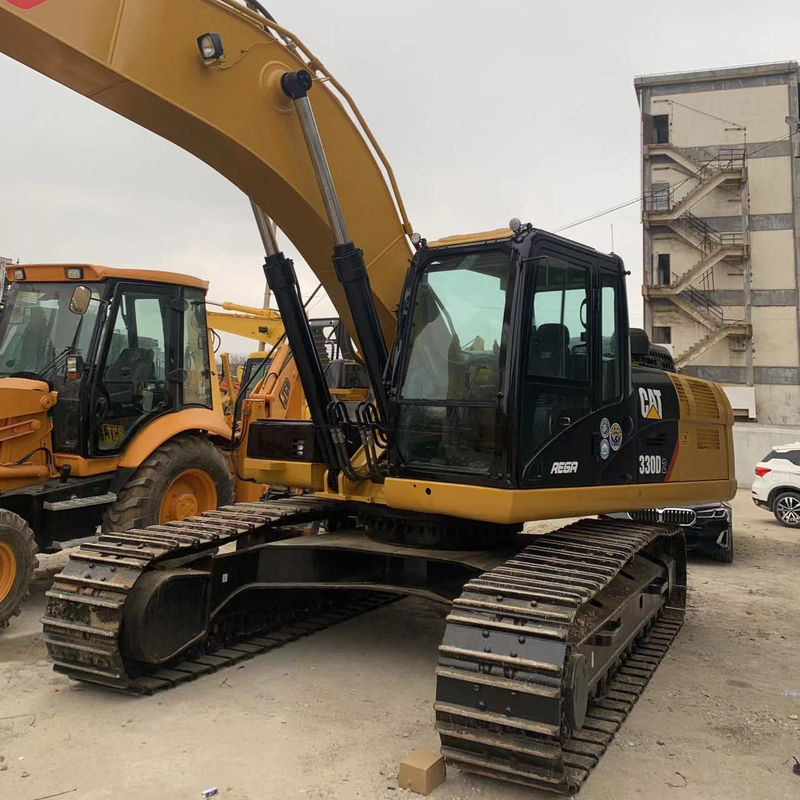 Cat 330 Excavadora com 5700 Boom comprimento e válvula hidráulica Kawasaki em boas condições