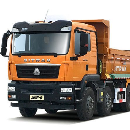 SINOTRUCK caixa de engrenagens camião de descarga usado 400ph8*4 para o pedido do cliente e conveniência