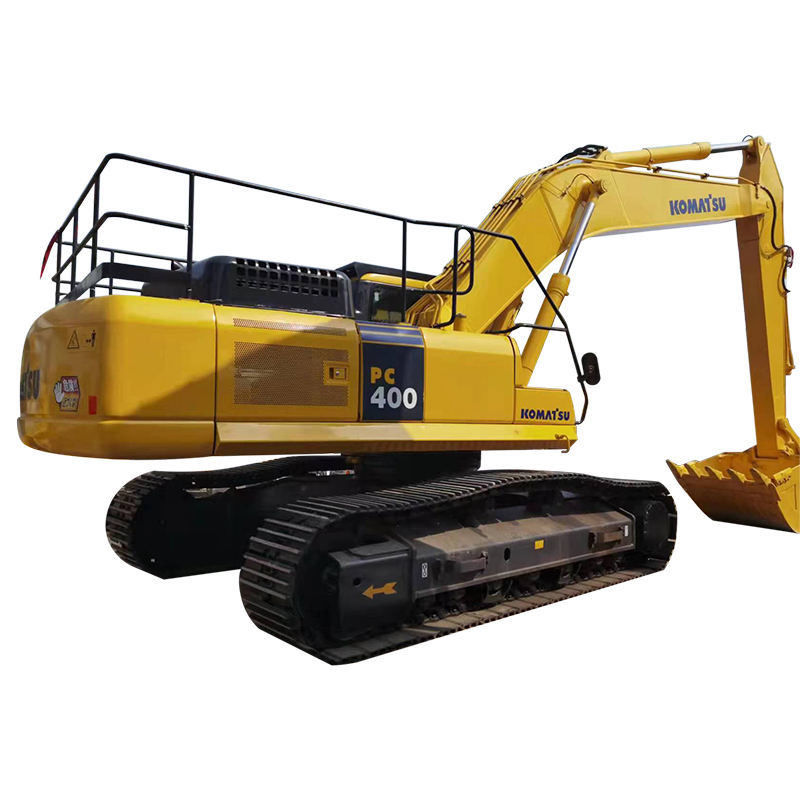 Horário de trabalho reduzido Excavadora Komatsu PC400-7 de segunda mão com suporte técnico de vídeo