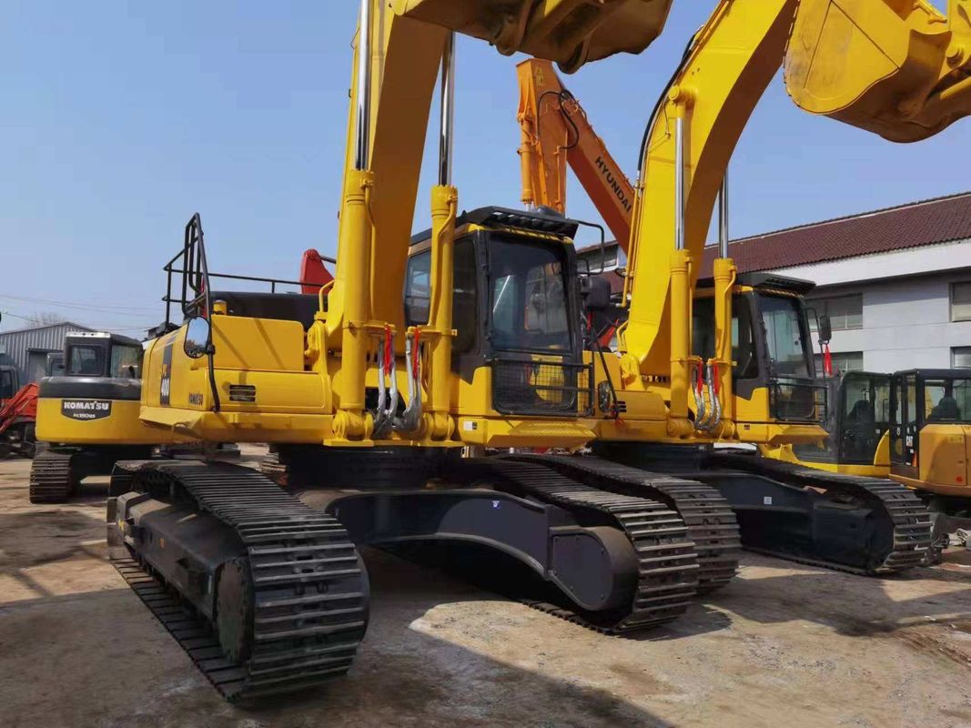 Horário de trabalho reduzido Excavadora Komatsu PC400-7 de segunda mão com suporte técnico de vídeo