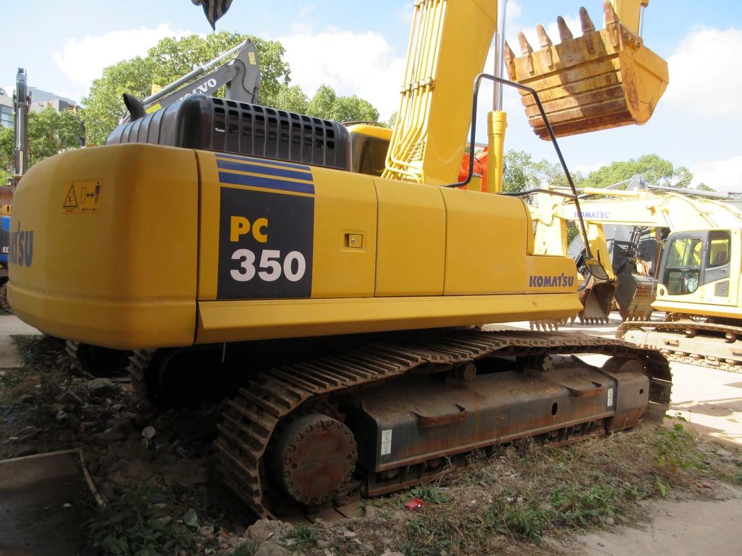 Excavadora original japonesa Komatsu PC350 com peso operacional de 20000 no Japão