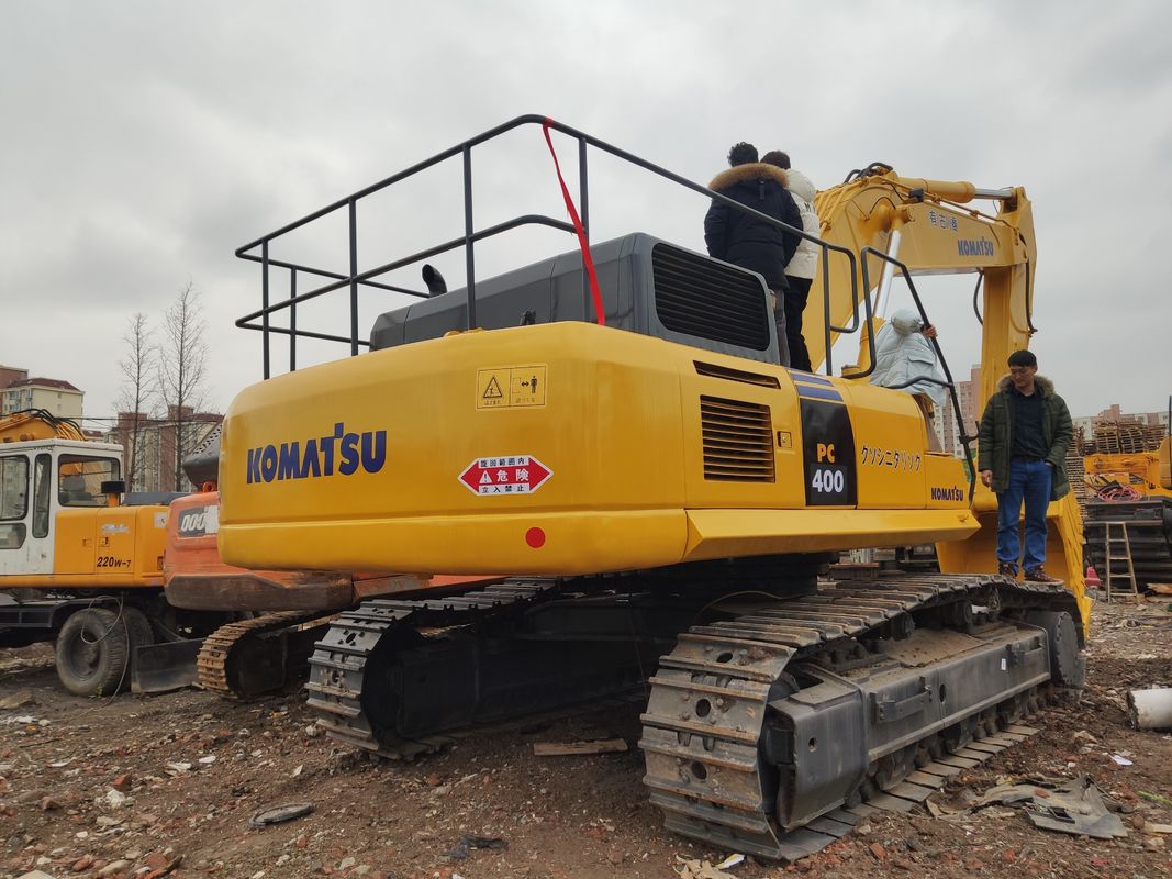 90% 2021 Ano 40 toneladas Komatsu PC400-8 Excavadora em boas condições com motor original
