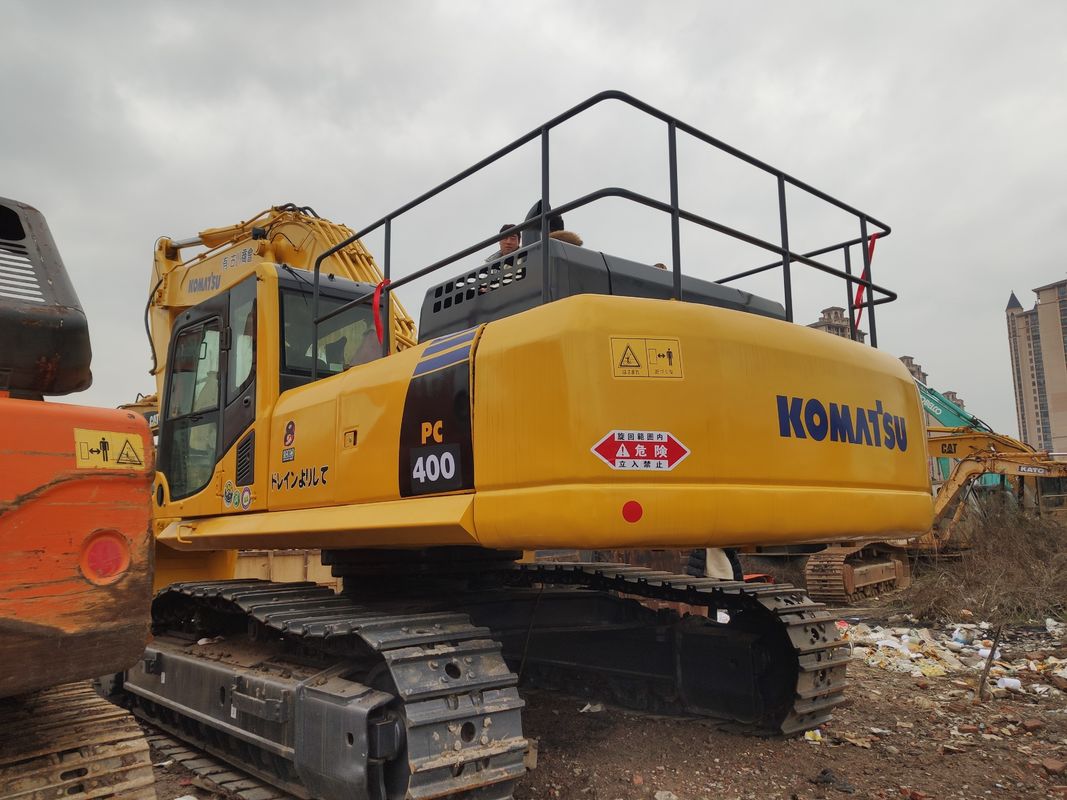 90% 2021 Ano 40 toneladas Komatsu PC400-8 Excavadora em boas condições com motor original