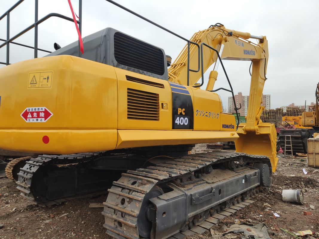 90% 2021 Ano 40 toneladas Komatsu PC400-8 Excavadora em boas condições com motor original