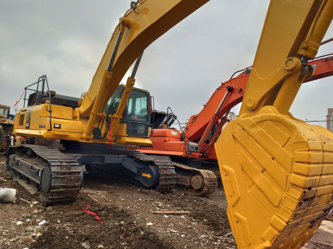 90% 2021 Ano 40 toneladas Komatsu PC400-8 Excavadora em boas condições com motor original