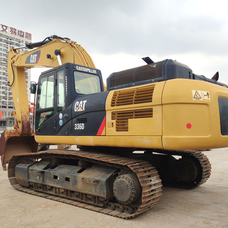 36 toneladas Cat336 Crawler Excavator Usado para areia dentro do motor original