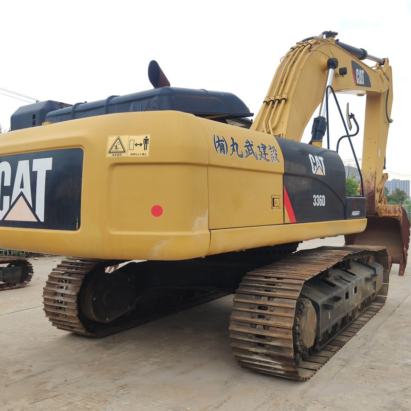 36 toneladas Cat336 Crawler Excavator Usado para areia dentro do motor original