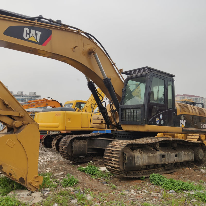 36 toneladas Cat336 Crawler Excavator Usado para areia dentro do motor original