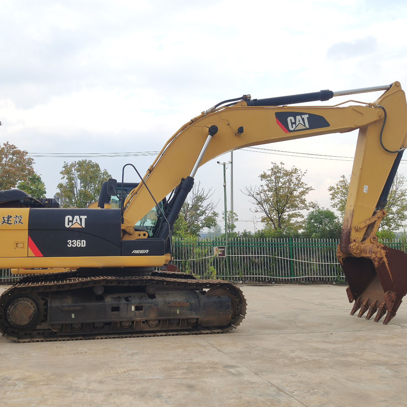 36 toneladas Cat336 Crawler Excavator Usado para areia dentro do motor original