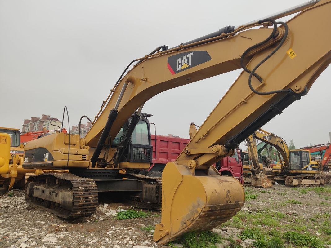 36 toneladas Cat336 Crawler Excavator Usado para areia dentro do motor original