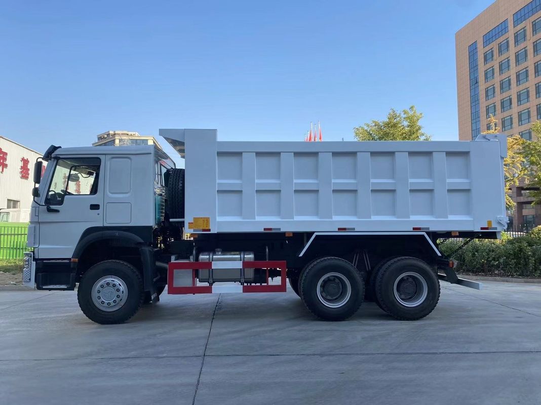 10 Pneus Sinotruk HOWO 6*4 Caminhão de descarga de 371HP usado para transporte de areia de pedra