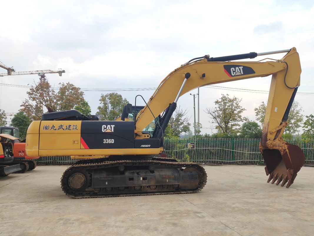36 toneladas Cat336 Crawler Excavator Usado para areia dentro do motor original