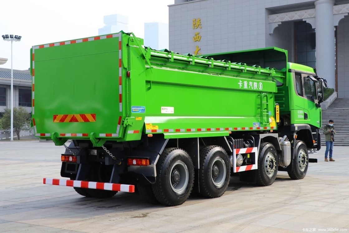 30-50 toneladas Usado Shacman X3000 420hp 8x4 Dump Tipper Truck com caixa de engrenagens SINOTRUCK