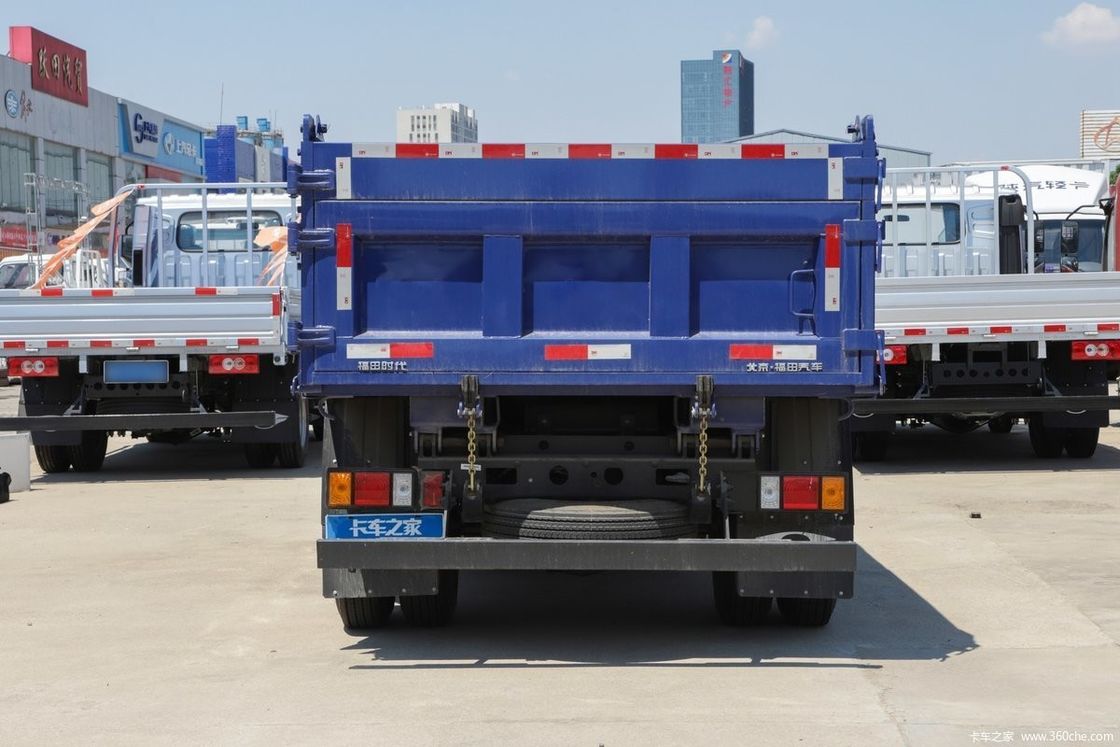 Combustível- 115 HP FOTON camião de descarga para construção LHD/RHD opção ≤ 100L capacidade do tanque de combustível