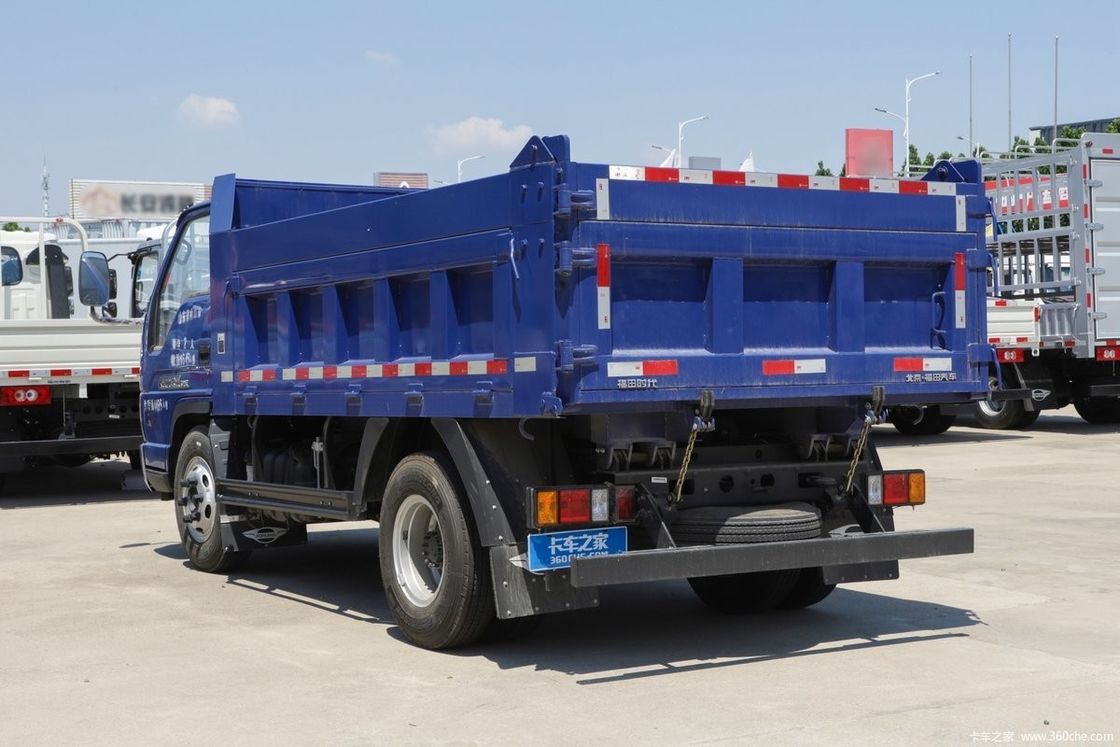 Combustível- 115 HP FOTON camião de descarga para construção LHD/RHD opção ≤ 100L capacidade do tanque de combustível