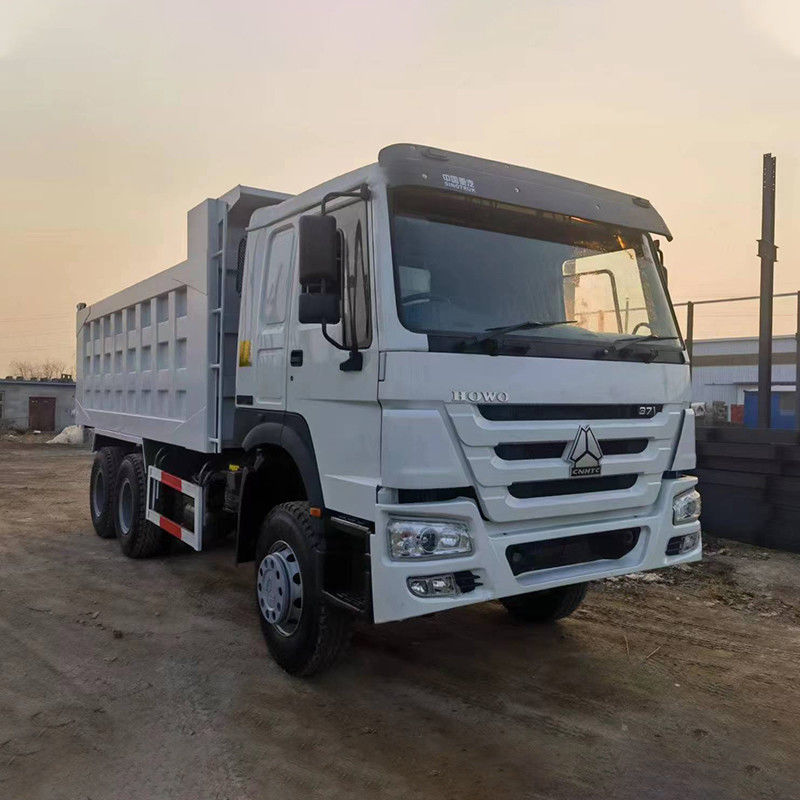 High Refurbished Standard HOWO76 Cab 25000kg Carga Dump Truck 6*4 para o desempenho