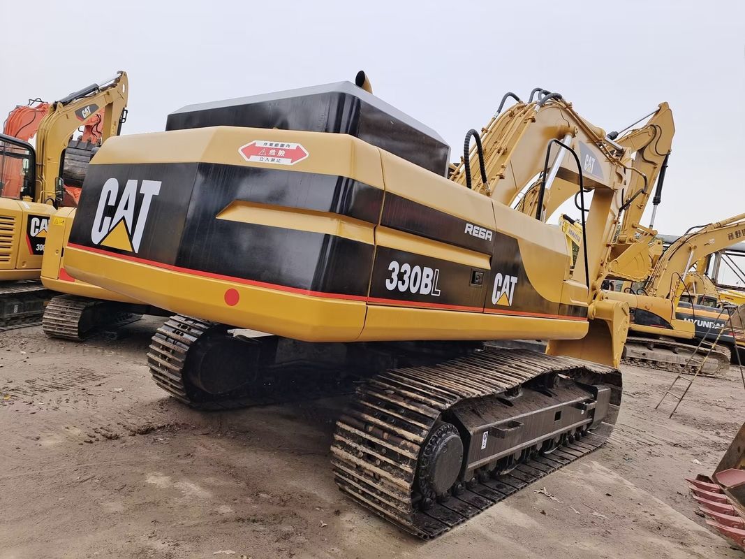 Excavadora de 30 t Usada CAT 330B Excavadora hidráulica de rastreador com capacidade de balde de 2,1 m3