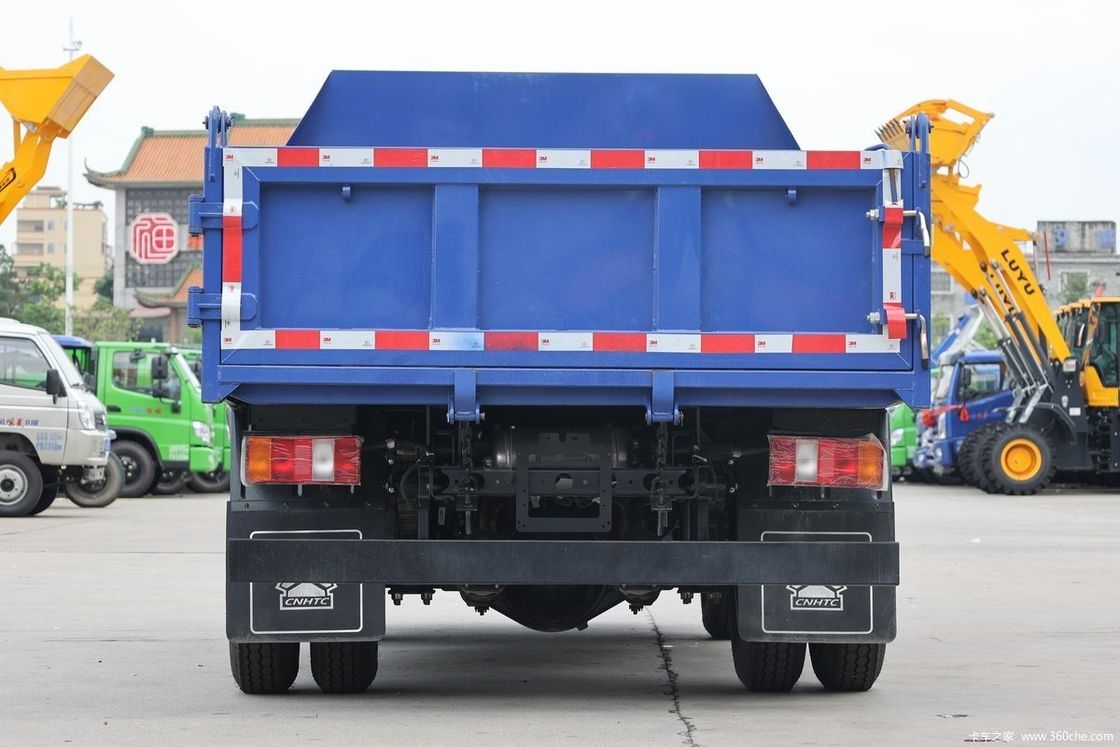 Ar condicionado manual 220hp 8*4 Direção à esquerda Motor diesel Lhd