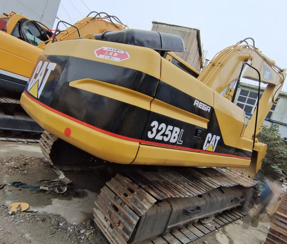 CAT 325BL Excavadora usada de 25 toneladas com capacidade de balde de 2m3 e válvula hidráulica CAT