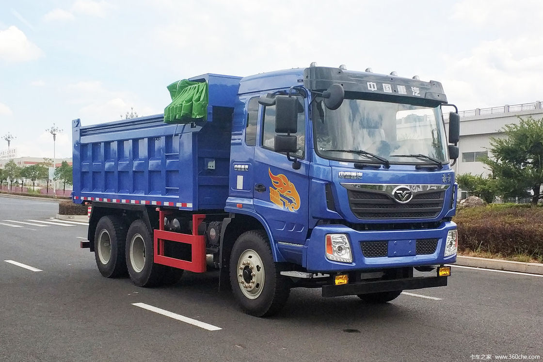 12 Wheels Diesel Engine LHD RHD 8*4/6*4 Dump Truck para Transporte de Infraestrutura