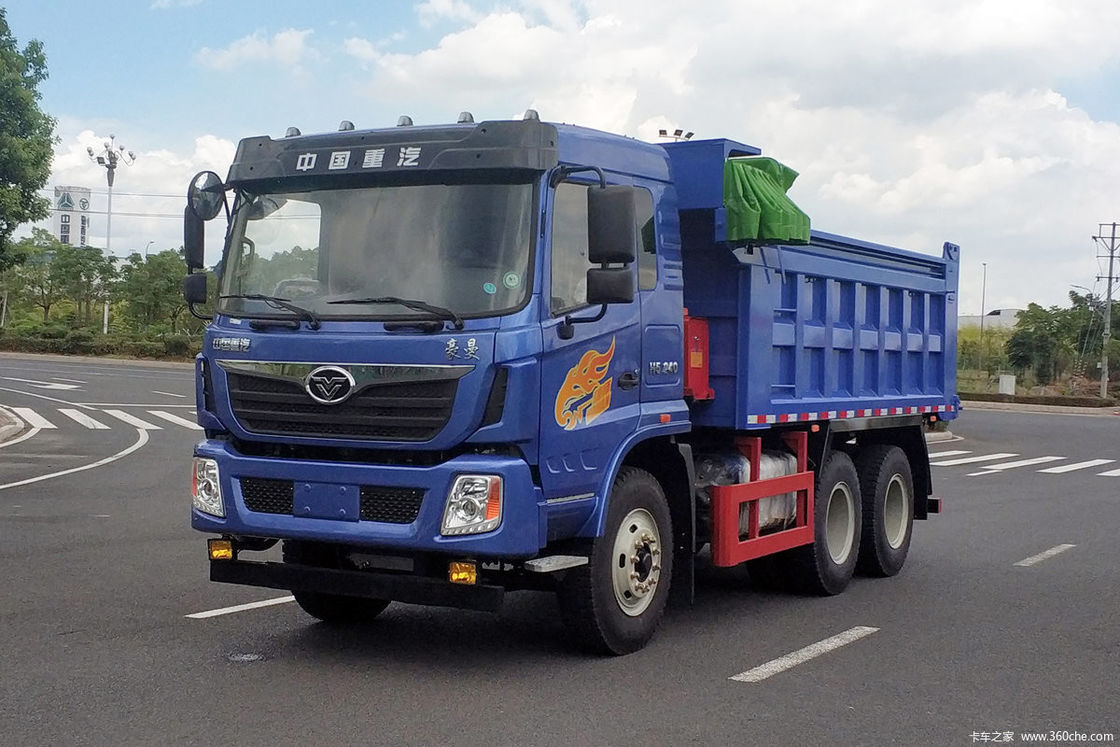 12 Wheels Diesel Engine LHD RHD 8*4/6*4 Dump Truck para Transporte de Infraestrutura