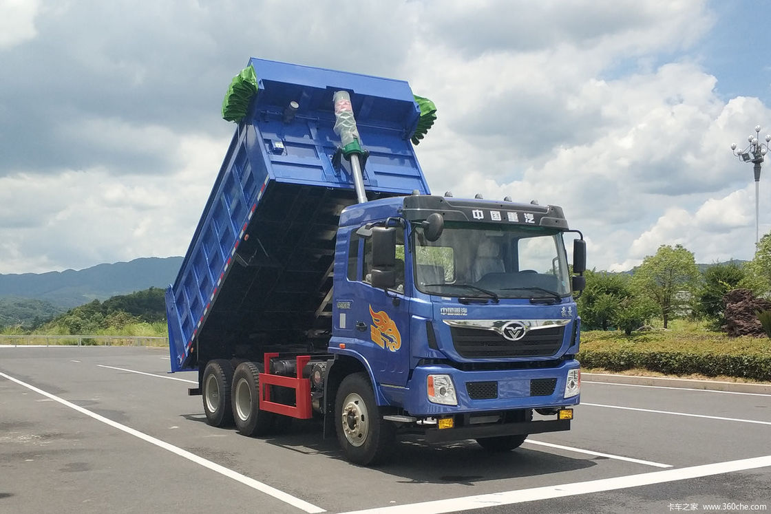 12 Wheels Diesel Engine LHD RHD 8*4/6*4 Dump Truck para Transporte de Infraestrutura