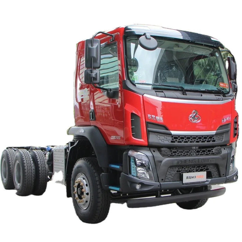 6x4 Dongfeng Dump Truck 300HP para Construção Dimensões L x W x H mm 5921*7895*2545mm