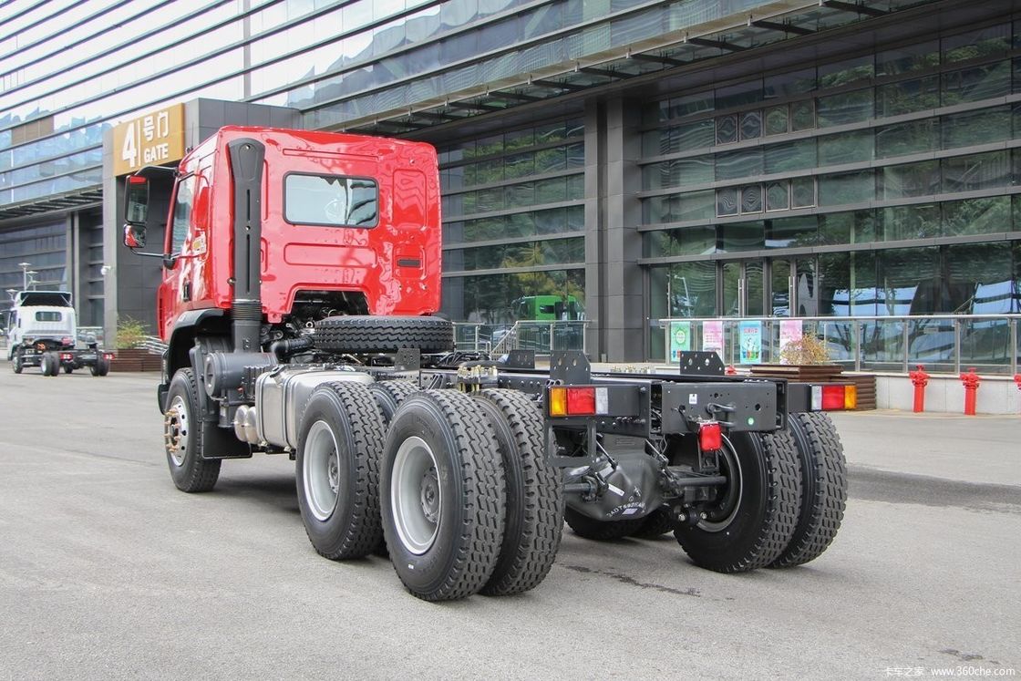 6x4 Dongfeng Dump Truck 300HP para Construção Dimensões L x W x H mm 5921*7895*2545mm
