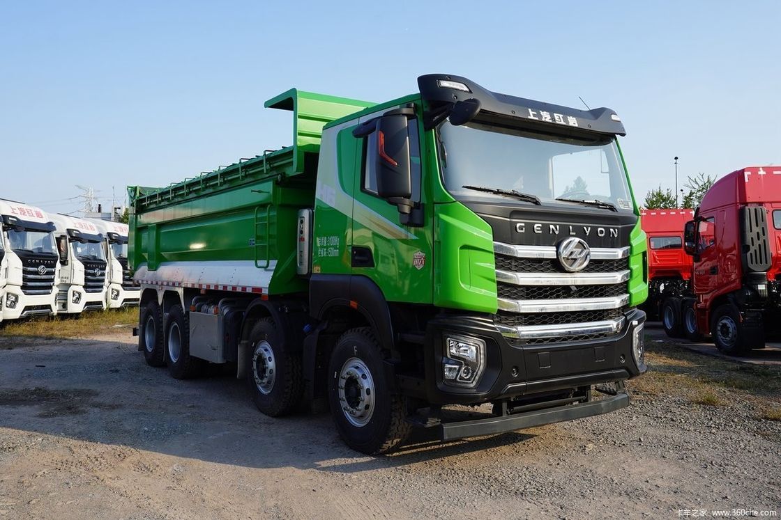 Hy H6 Dumpper Tipper 460hp 6x4 camião pesado de descarga usado com capacidade do motor 8L e ABS Nenhum