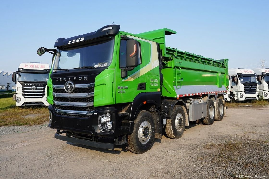 Hy H6 Dumpper Tipper 460hp 6x4 camião pesado de descarga usado com capacidade do motor 8L e ABS Nenhum