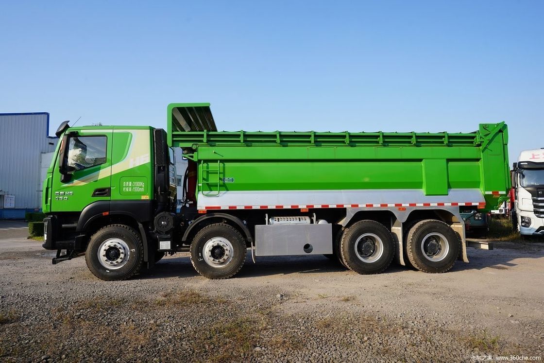 Hy H6 Dumpper Tipper 460hp 6x4 camião pesado de descarga usado com capacidade do motor 8L e ABS Nenhum