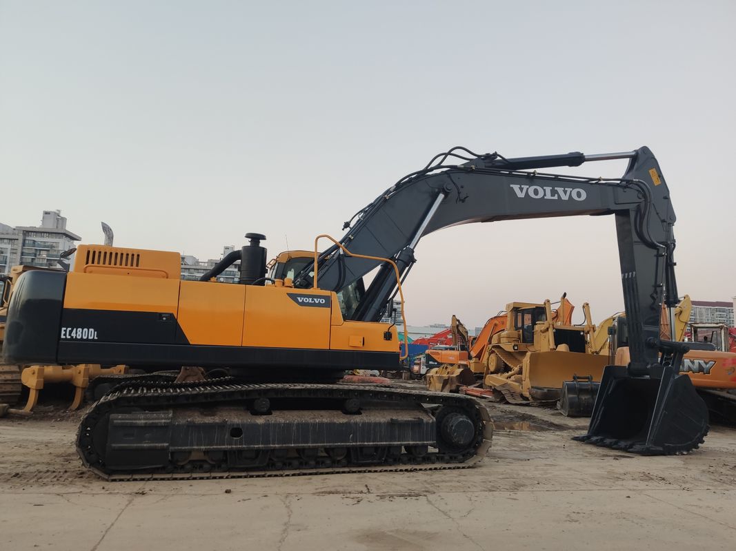 48 toneladas 265kw Peso de operação EC480DL Excavadora de rastreamento 480 Excavadora usada original