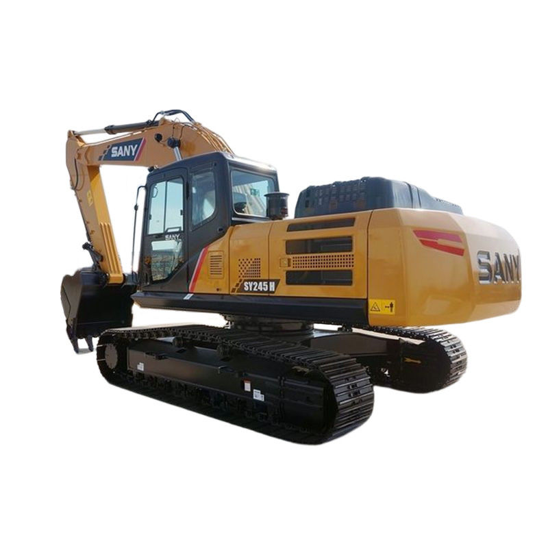 SANY SY245H 24 toneladas usado Excavator Crawler na fábrica de fabricação com cor amarela
