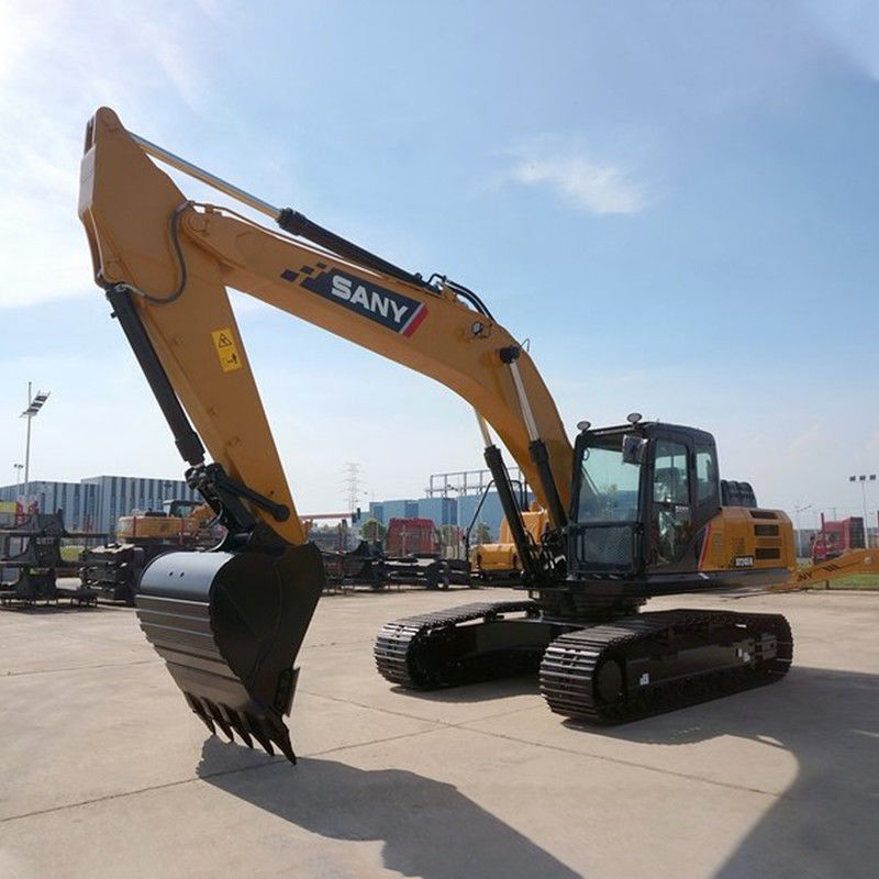 SANY SY245H 24 toneladas usado Excavator Crawler na fábrica de fabricação com cor amarela