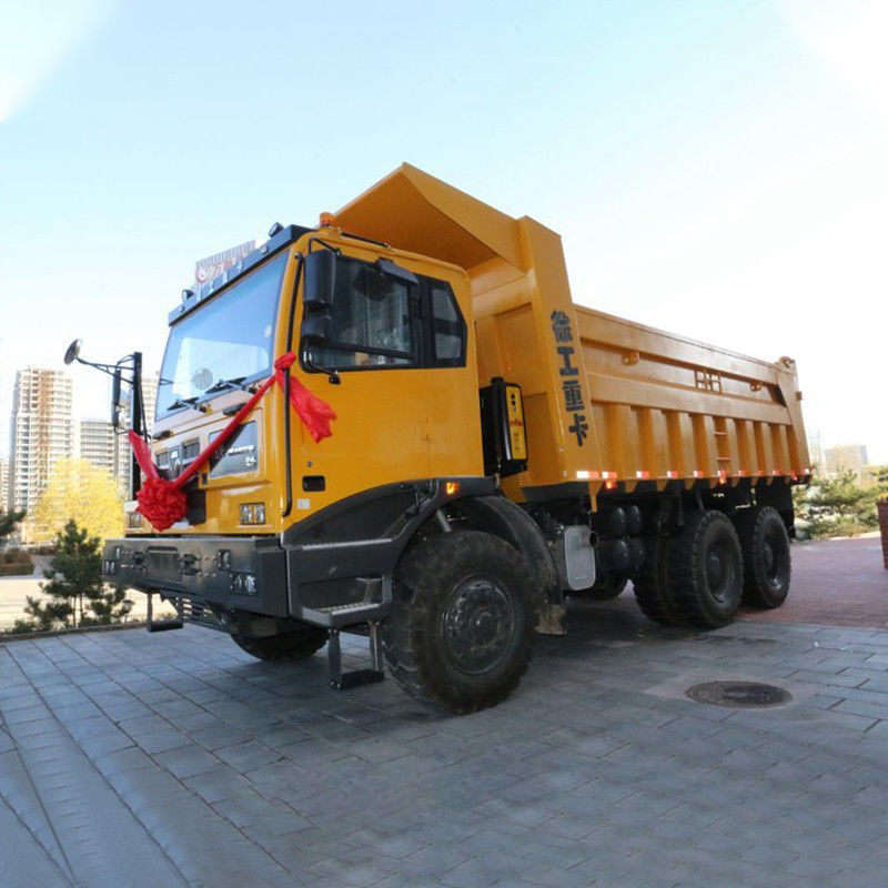 XDE400 Máquina de mineração de 400 toneladas camião de descarga pesado direção esquerda 1 número de mudança de marcha atrás