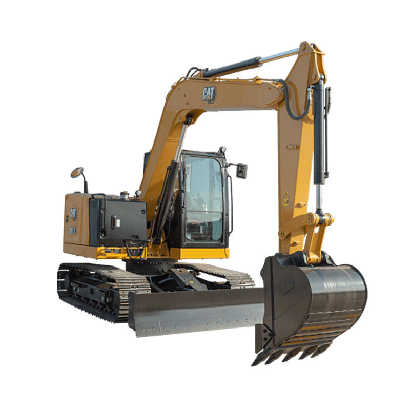 2019 amarelo usado Caterpillar CAT307.5 Mini hidráulico 7.5 toneladas escavadeira para o desempenho