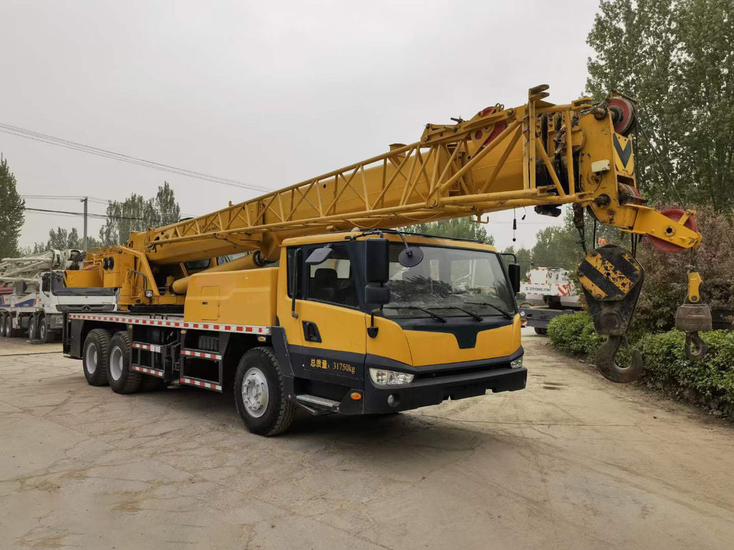 QY25K-I 25 toneladas 35 toneladas guindaste de caminhão usado com braço hidráulico telescópica articulada