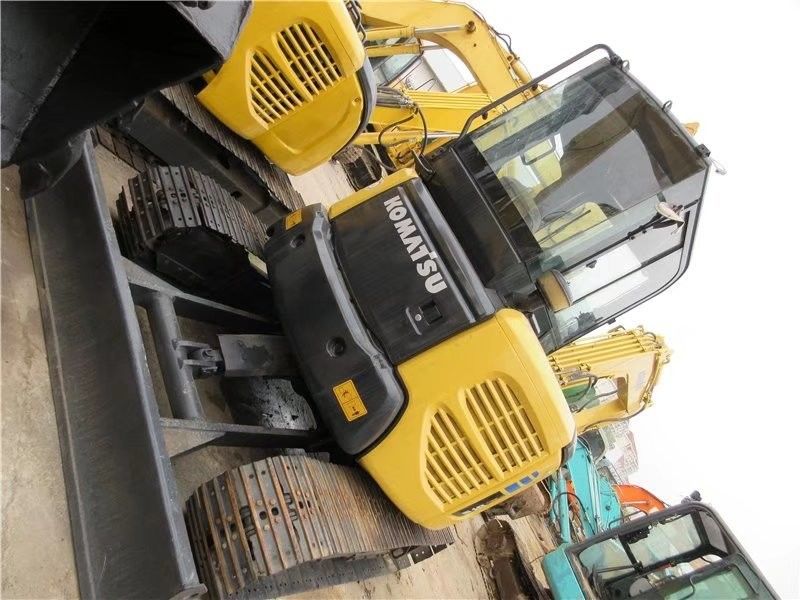 Cor original Em bom estado Komatsu PC55 Mini Track Excavador de Lagosta Usado