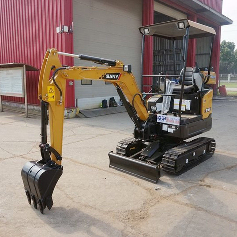 Excavadora mini SY16C de 1850 kg e 1 tonelada com motor Yanmar e ponto de venda único