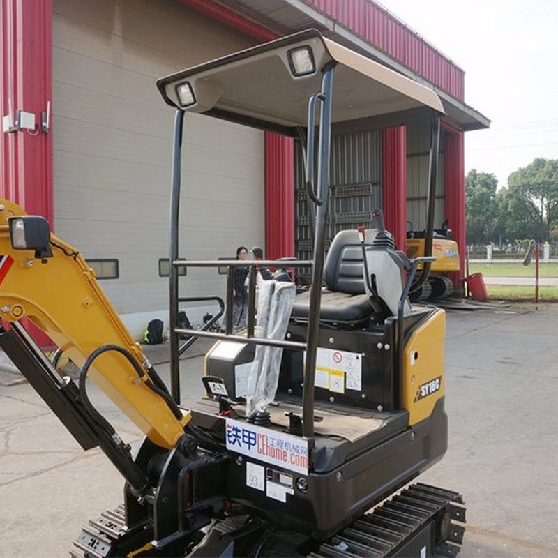 Excavadora mini SY16C de 1850 kg e 1 tonelada com motor Yanmar e ponto de venda único