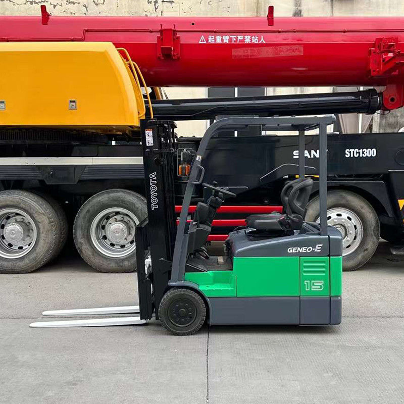 Forquilha elétrica verde de 1,5 toneladas Horas de trabalho 0-2000 Fácil de manter