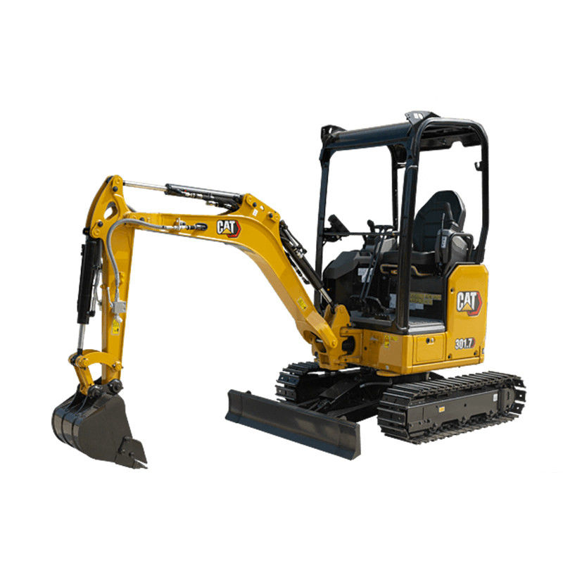 China Cat 301.7CR Mini Excavatora de 2 toneladas fabricada diretamente com raio máximo de escavação de 2400 mm