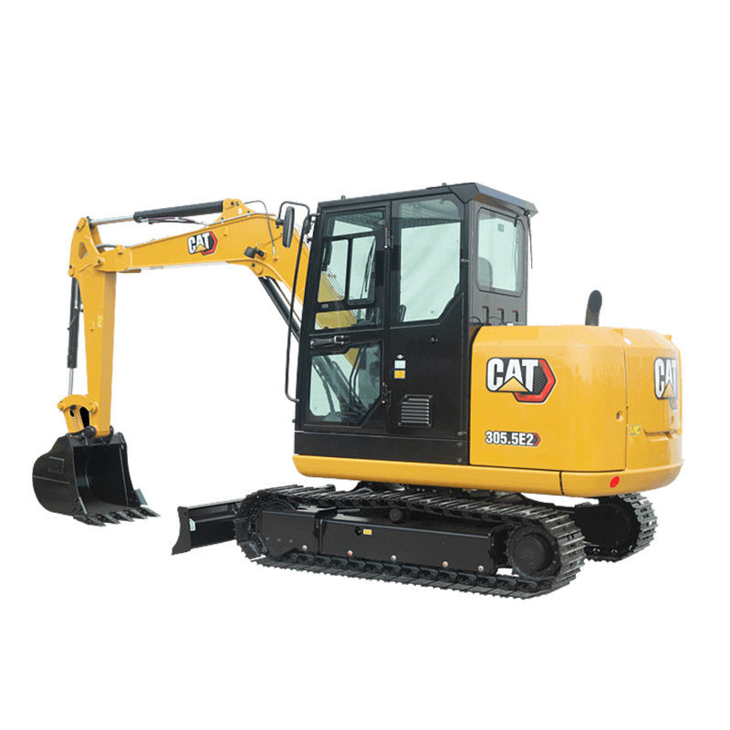 2022 Diesel Caterpillar 305.5E2 Mini Excavators com profundidade máxima de escavação de 3720mm