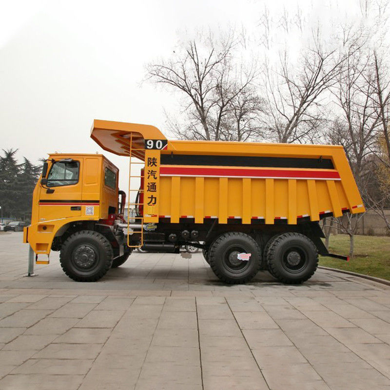 Caminhão de descarga de minas de 340 cv com capacidade de tanque de combustível de 500-600 l e capacidade de carga de 60-70 toneladas