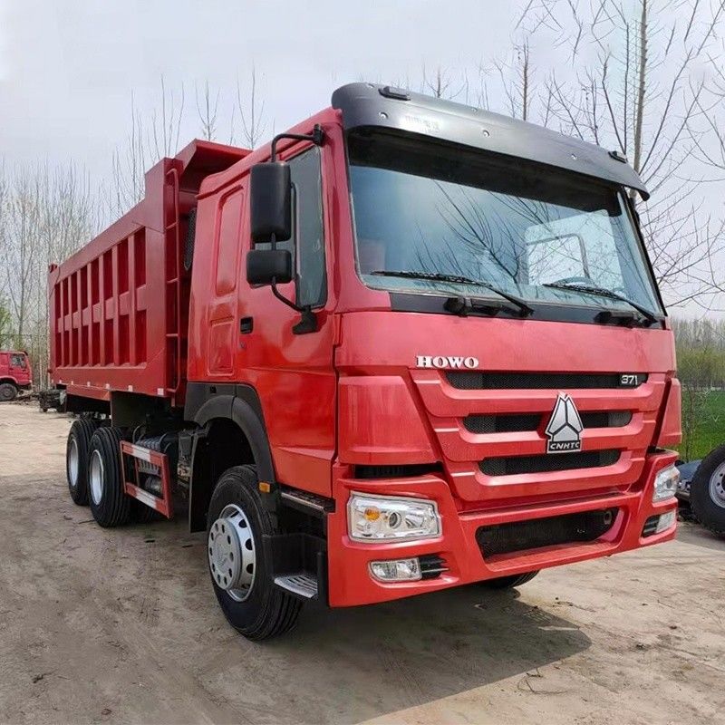 HOWO camião de descarga 4x2 6x4 371 cv camião de descarga com e binário máximo Nm ≥ 2500Nm