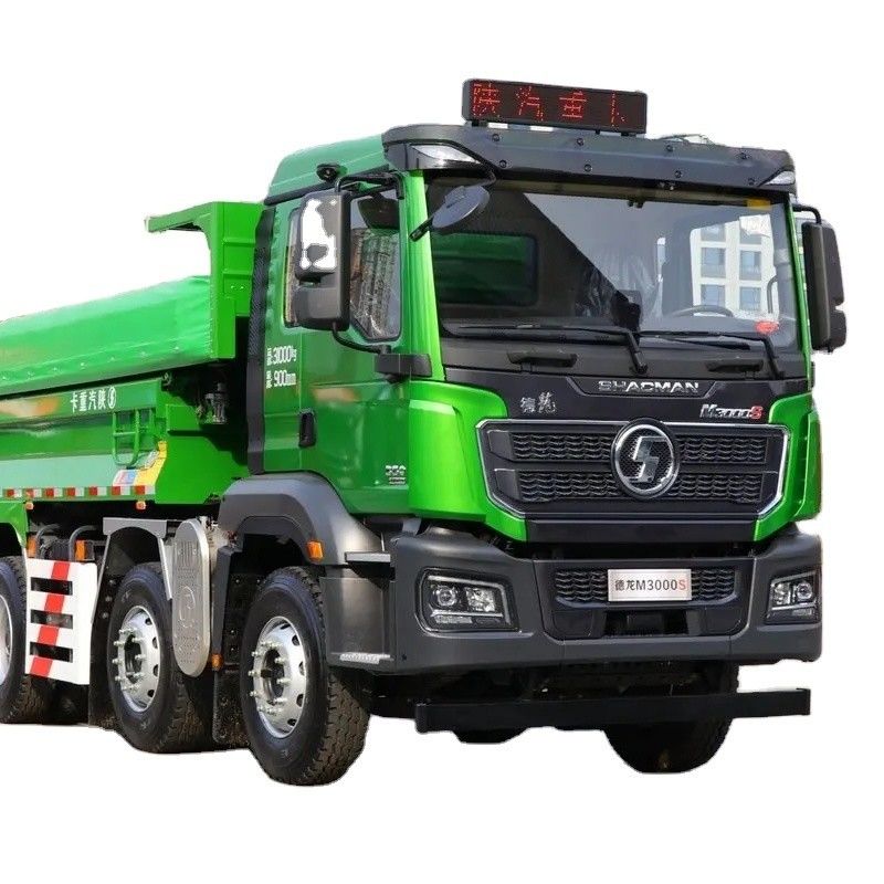 6x4 400HP Shacman Dump Truck com capacidade do motor 8L e 12.00R20 18PR pneus