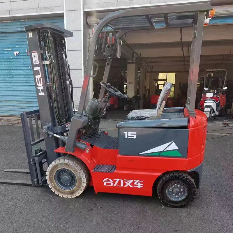 Boa condição Camião elevador elétrico de 1,5 toneladas utilizado para levantar 1500 kg a 0,4/0,6 m/s