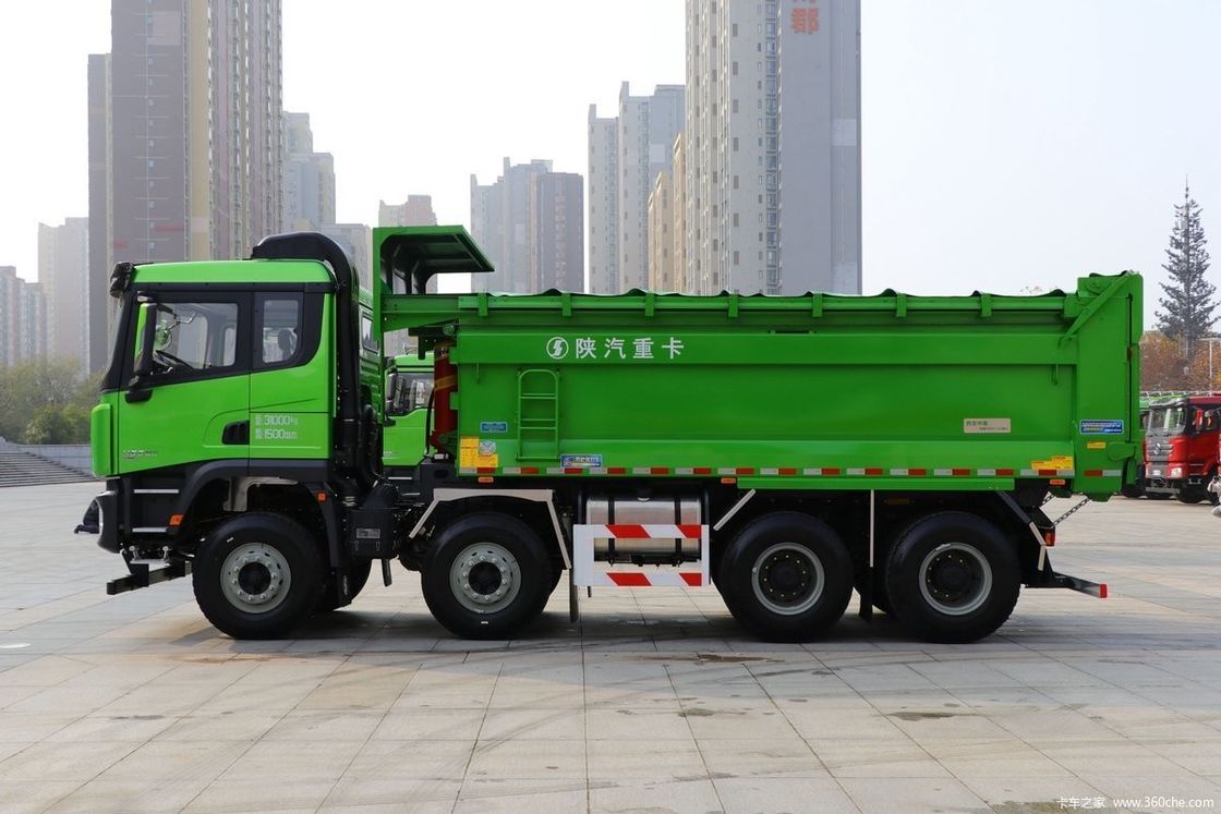 Euro 2 Shacman 8x4 460hp Mineração 60 toneladas de areia X3000 6x4 430hp camião de lixo em Serra Leoa