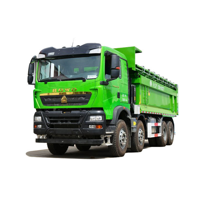 2016-2018 Ano Usado Howo Tipper Truck 8x4 Conduzir camiões sem câmera traseira